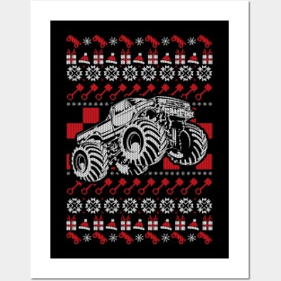 MONSTER UGLY CHRISTMAS CRUSHIER Posters and Art